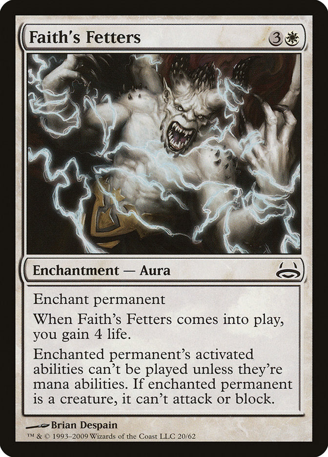 Faith's Fetters [Duel Decks: Divine vs. Demonic] | Total Play