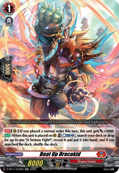 Beat Up Dracokid (D-BT11/019EN) [Clash of Heroes] | Total Play