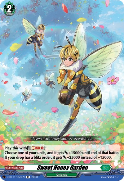 Sweet Honey Garden (D-BT11/055EN) [Clash of Heroes] | Total Play