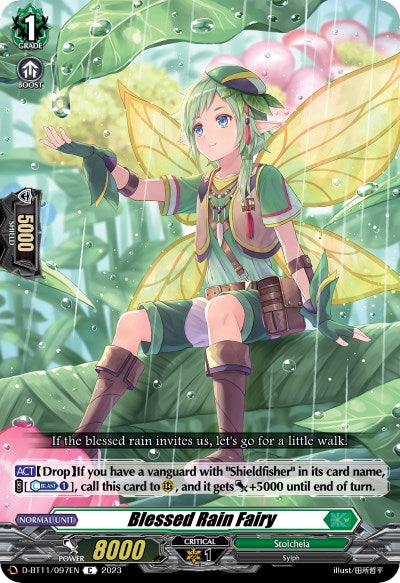 Blessed Rain Fairy (D-BT11/097EN) [Clash of Heroes] | Total Play