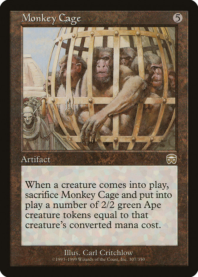 Monkey Cage [Mercadian Masques] | Total Play