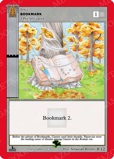 Bookmark (Forest) [Cryptid Nation: Wilderness First Edition Theme Deck] | Total Play