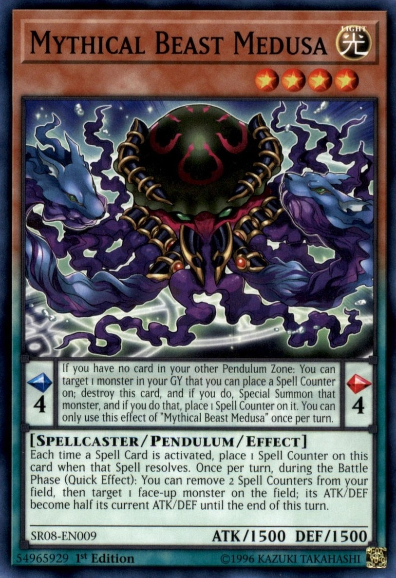 Mythical Beast Medusa [SR08-EN009] Common | Total Play