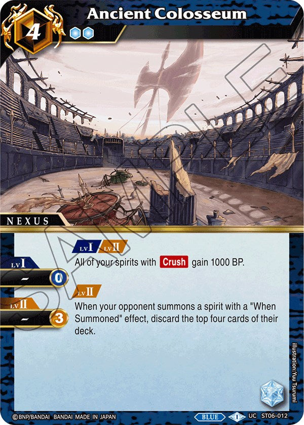 Ancient Colosseum (ST06-012) [Starter Deck 06: Bodies of Steel] | Total Play