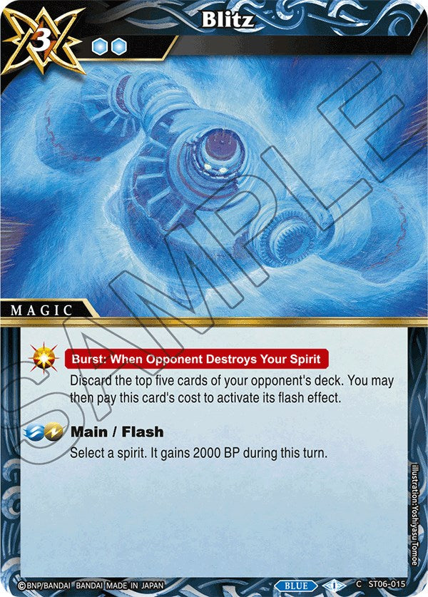Blitz (ST06-015) [Starter Deck 06: Bodies of Steel] | Total Play