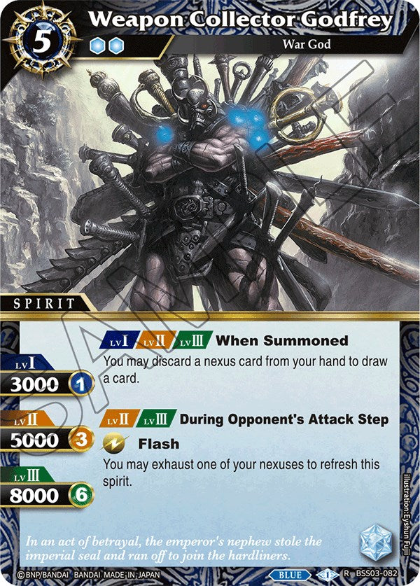 Weapon Collector Godfrey (BSS03-082) [Aquatic Invaders] | Total Play