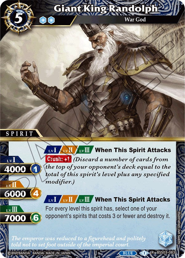 Giant King Randolph (BSS03-083) [Aquatic Invaders] | Total Play