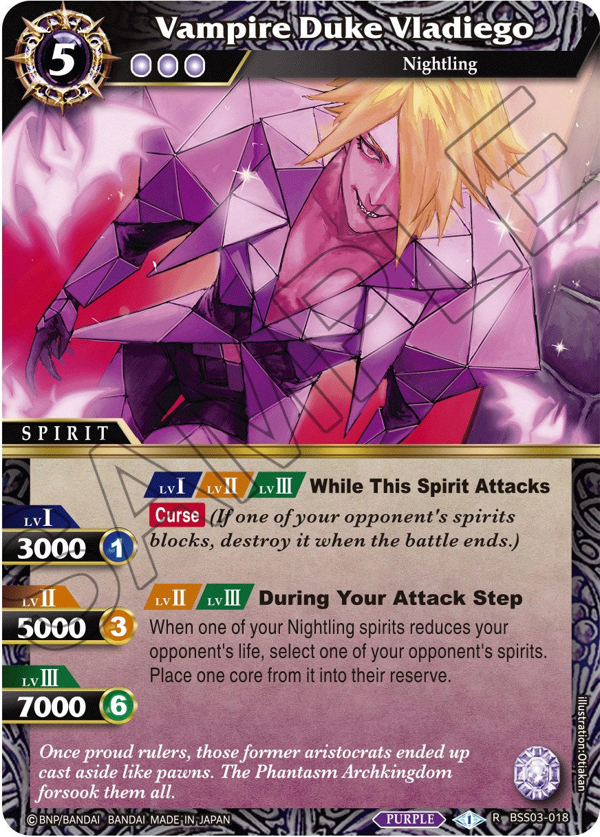Vampire Duke Vladiego (BSS03-018) [Aquatic Invaders] | Total Play