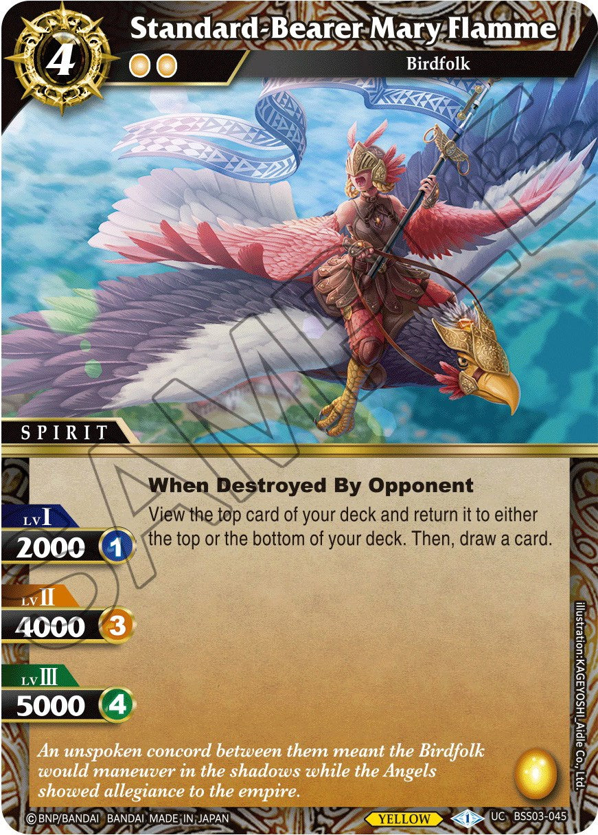 Standard-Bearer Mary Flamme (BSS03-045) [Aquatic Invaders] | Total Play