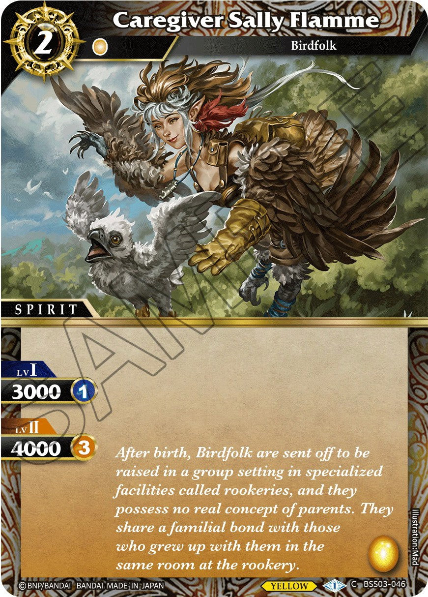 Caregiver Sally Flamme (BSS03-046) [Aquatic Invaders] | Total Play