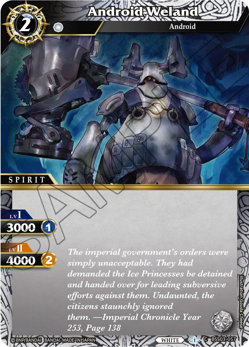 Android Weland (BSS03-057) [Aquatic Invaders] | Total Play