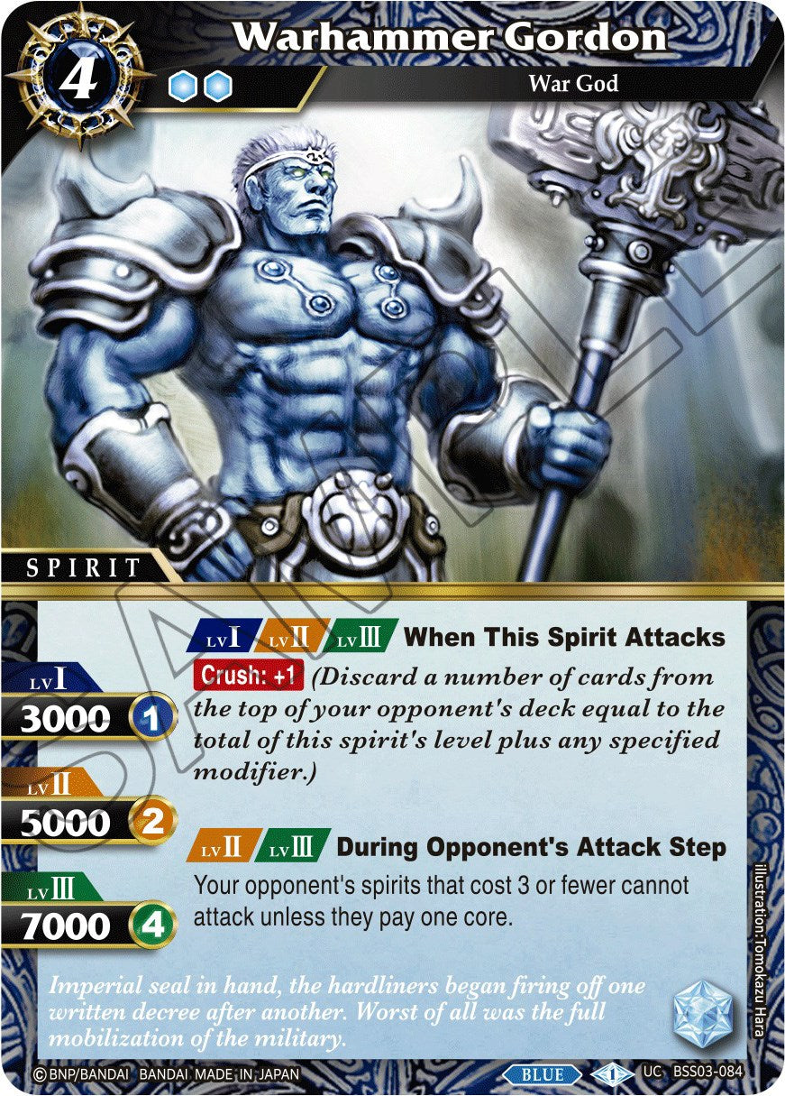 Warhammer Gordon (BSS03-084) [Aquatic Invaders] | Total Play