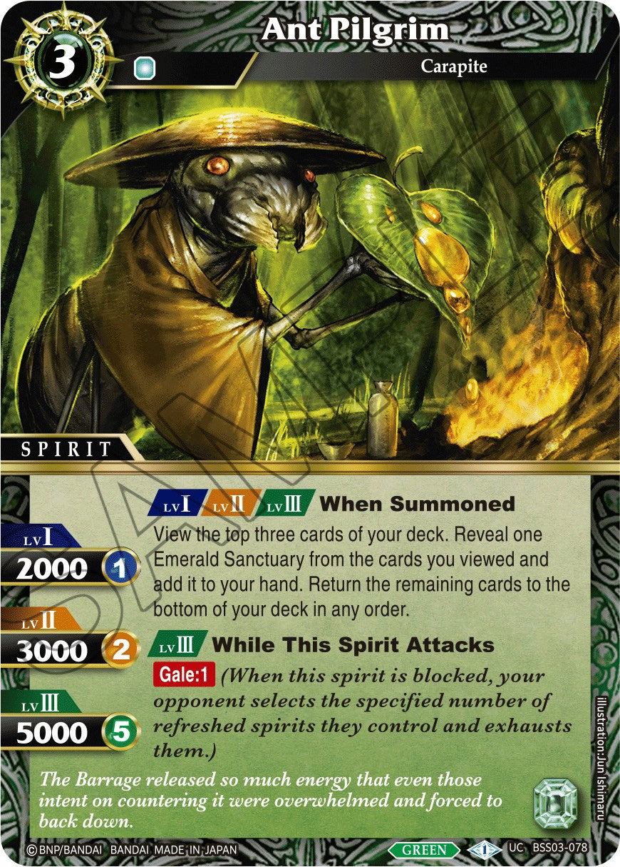 Ant Pilgrim (BSS03-078) [Aquatic Invaders] | Total Play