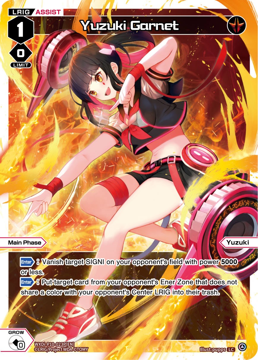 Yuzuki Garnet (Parallel Foil) (WXDi-P10-023P[EN]) [Prismatic Diva] | Total Play