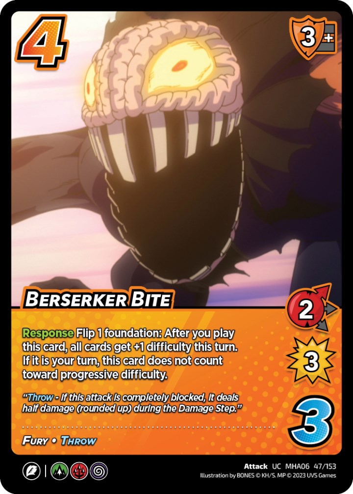 Berserker Bite [Jet Burn] | Total Play