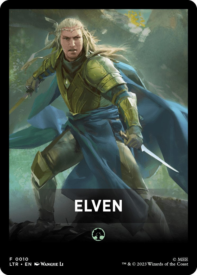 Elven Theme Card [The Lord of the Rings: Tales of Middle-Earth] | Total Play