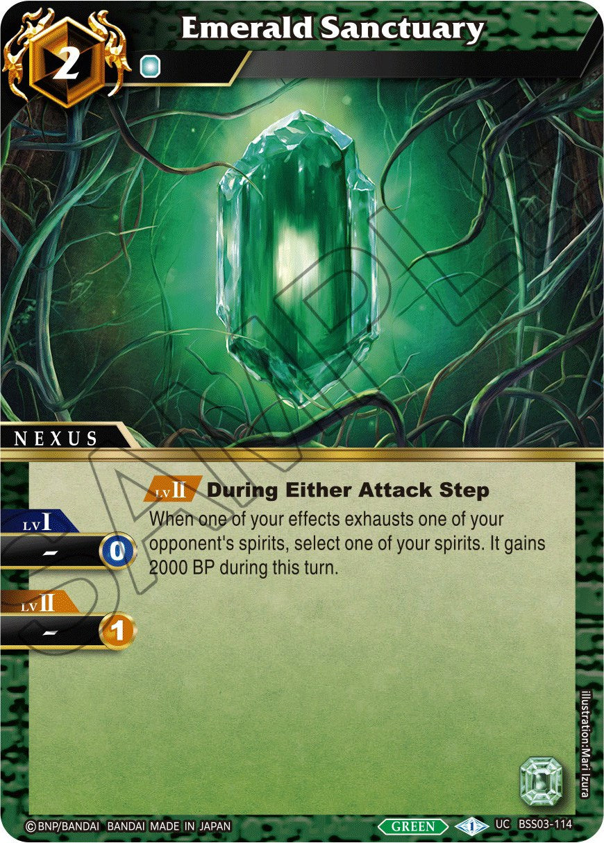 Emerald Sanctuary (BSS03-114) [Aquatic Invaders] | Total Play