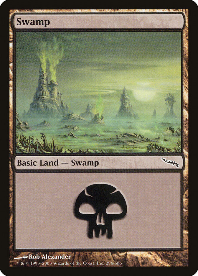 Swamp (296) [Mirrodin] | Total Play