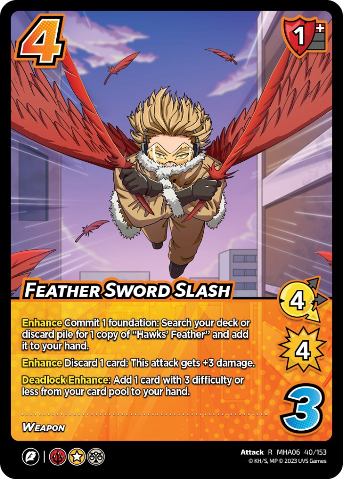 Feather Sword Slash [Jet Burn] | Total Play