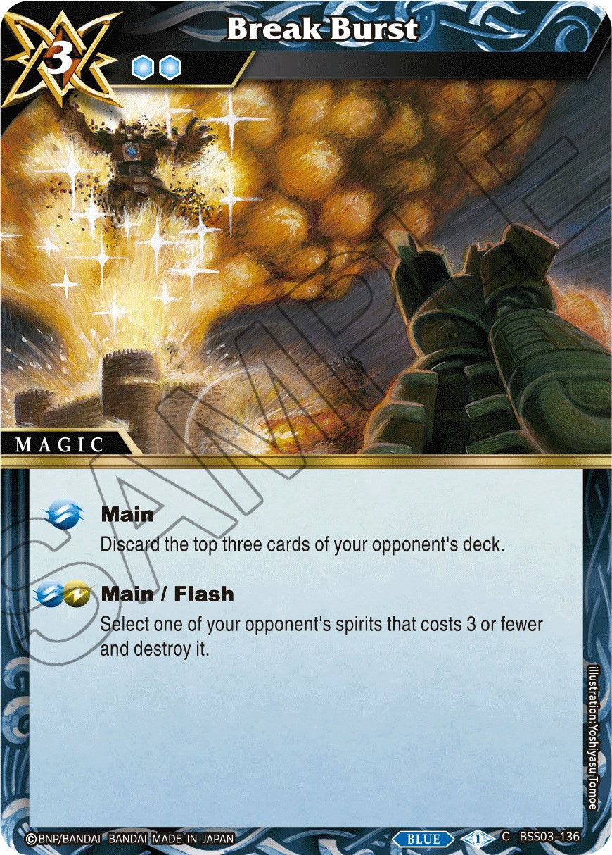 Break Burst (BSS03-136) [Aquatic Invaders] | Total Play