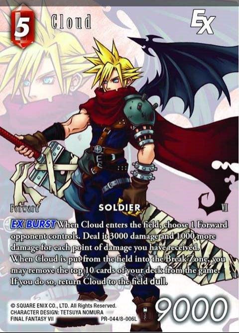 Cloud EX [Opus VIII Promo Cards] | Total Play