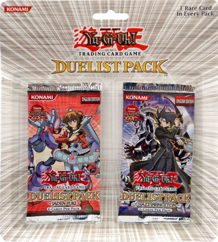 Duelist Pack: Jaden Yuki and Chazz Princeton - 2-Pack Blister | Total Play