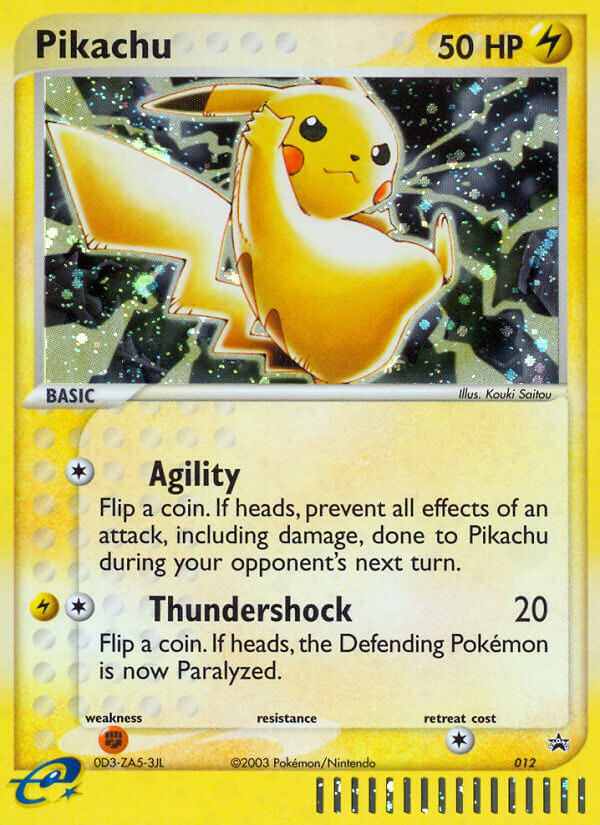 Pikachu (012) [Nintendo: Black Star Promos] | Total Play