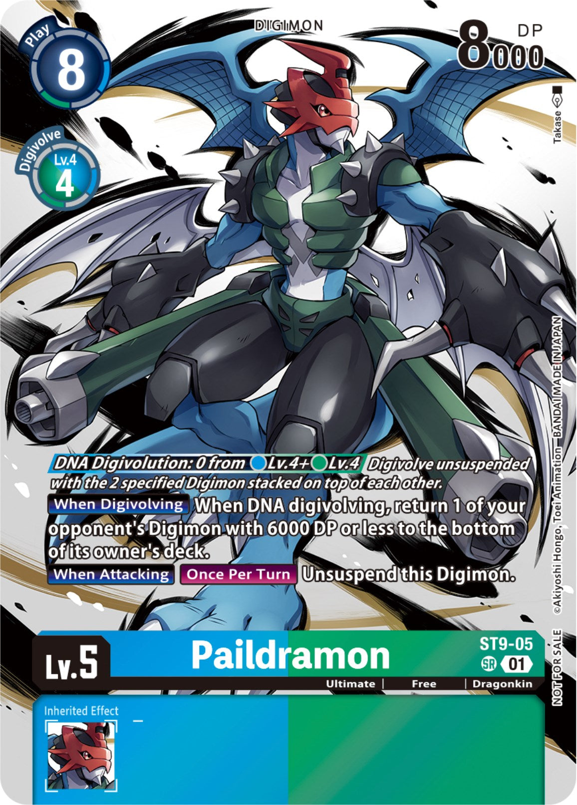 Paildramon [ST9-05] (Tamer Party Pack -The Beginning-) [Starter Deck: Ultimate Ancient Dragon] | Total Play