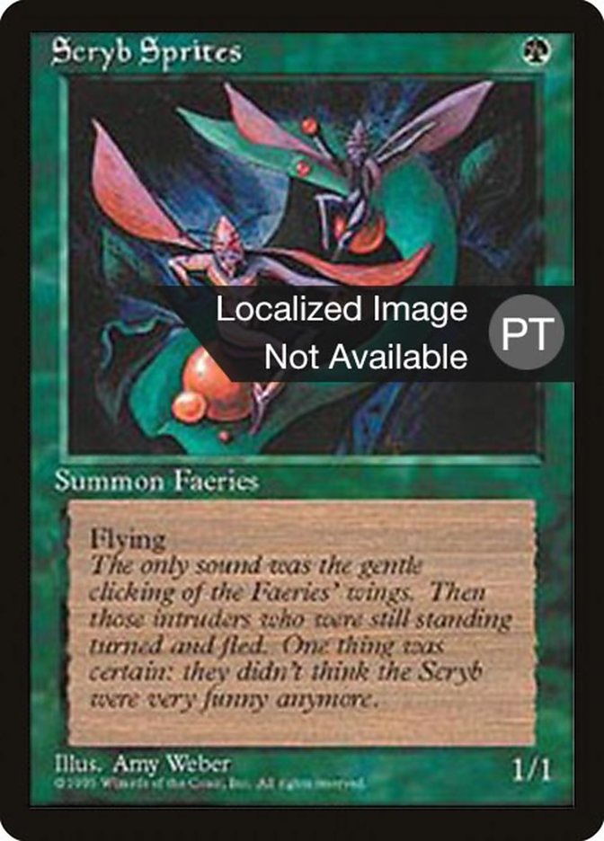 Scryb Sprites [Fourth Edition (Foreign Black Border)] | Total Play