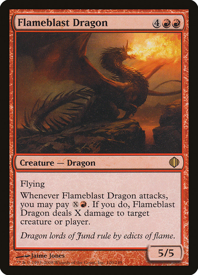 Flameblast Dragon [Shards of Alara] | Total Play