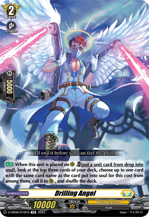 Drilling Angel (D-SS06/010EN) [Trial Deck 6: Resonance of Thunder Dragon] | Total Play
