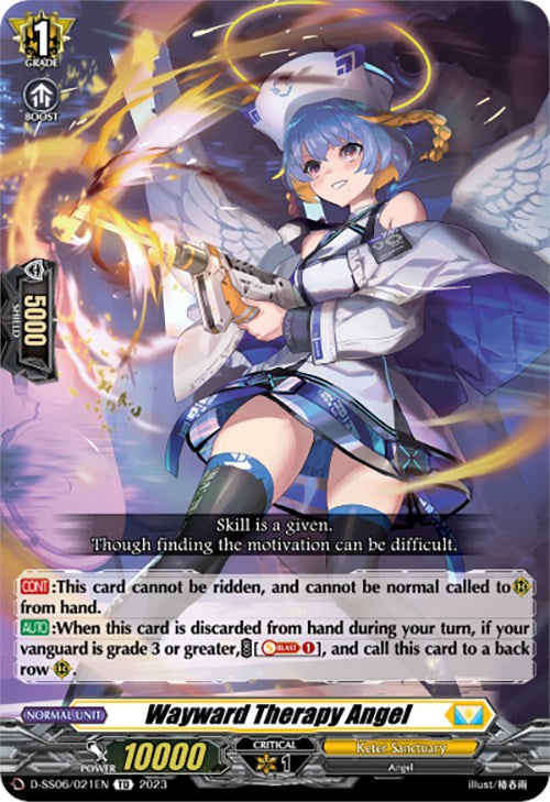 Wayward Therapy Angel (D-SS06/021EN) [Trial Deck 6: Resonance of Thunder Dragon] | Total Play