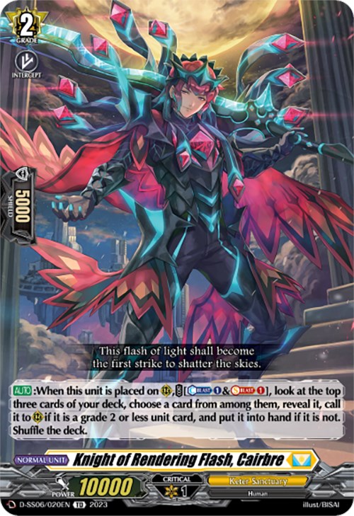 Knight of Rendering Flash, Cairbre (D-SS06/020EN) [Trial Deck 6: Resonance of Thunder Dragon] | Total Play
