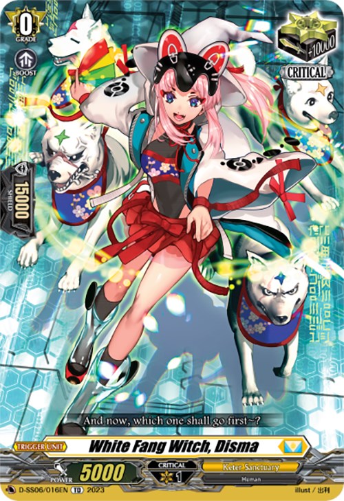White Fang Witch, Disma (D-SS06/016EN) [Trial Deck 6: Resonance of Thunder Dragon] | Total Play