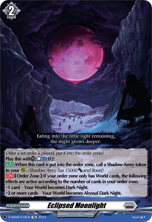 Eclipsed Moonlight (D-SS08/018EN) [D-SS05: Festival Booster 2023] | Total Play