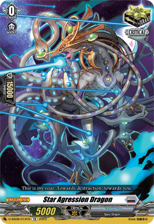 Star Agression Dragon (D-SS08/012EN) [D-SS05: Festival Booster 2023] | Total Play
