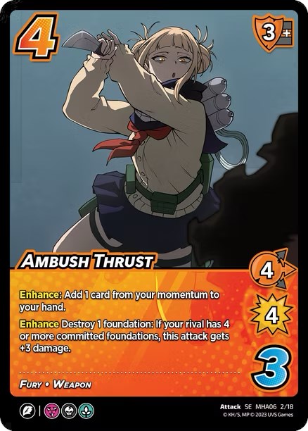 Ambush Thrust [Jet Burn] | Total Play