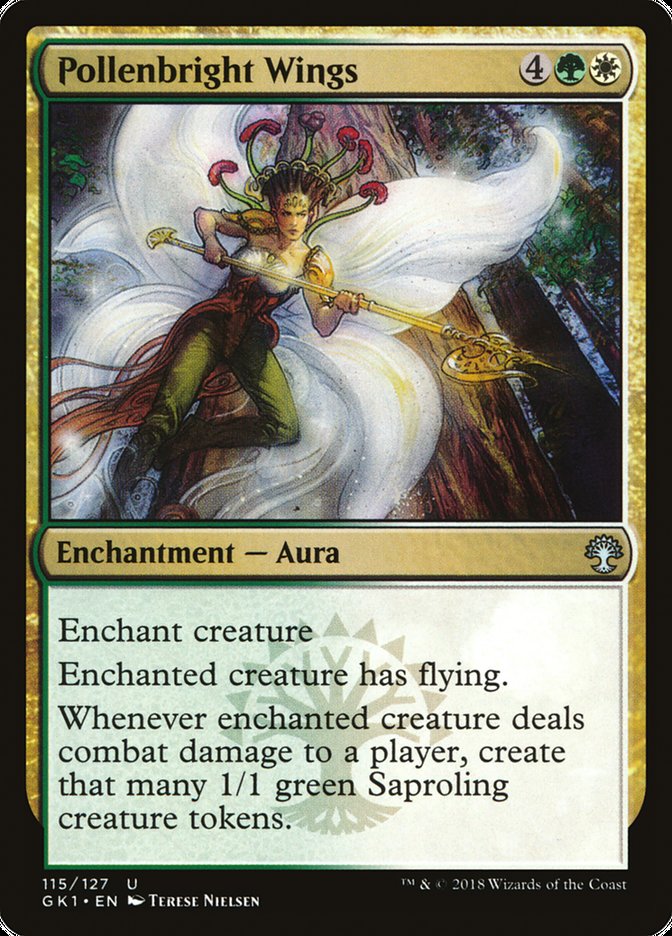 Pollenbright Wings [Guilds of Ravnica Guild Kit] | Total Play