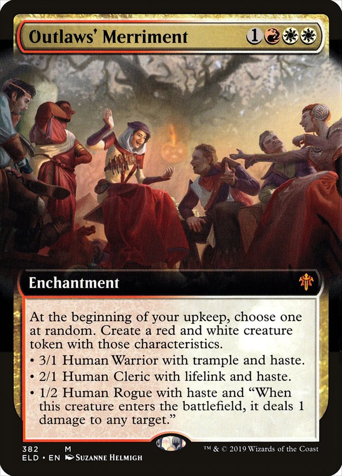 Outlaws' Merriment (Extended Art) [Throne of Eldraine] | Total Play