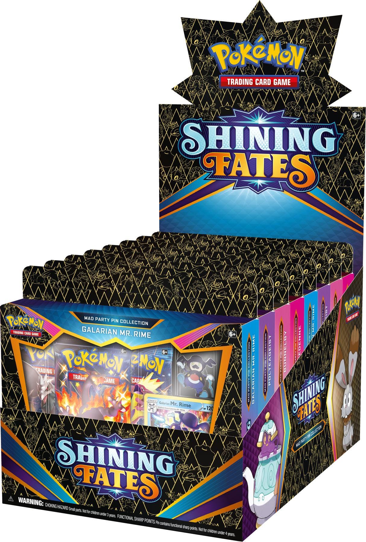 Shining Fates - Mad Party Pin Collection Case | Total Play
