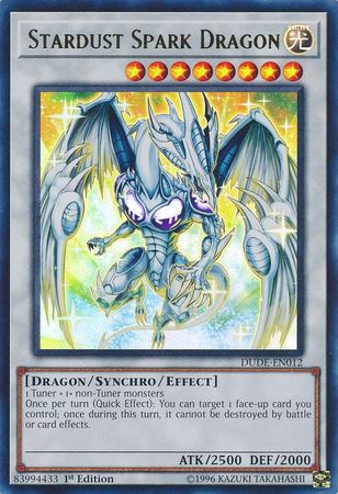 Stardust Spark Dragon [DUDE-EN012] Ultra Rare | Total Play