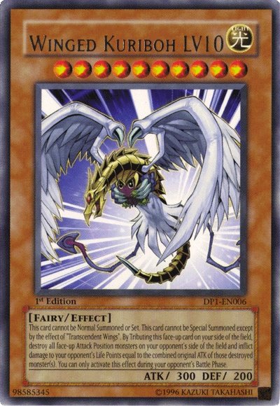 Winged Kuriboh LV10 [DP1-EN006] Rare | Total Play