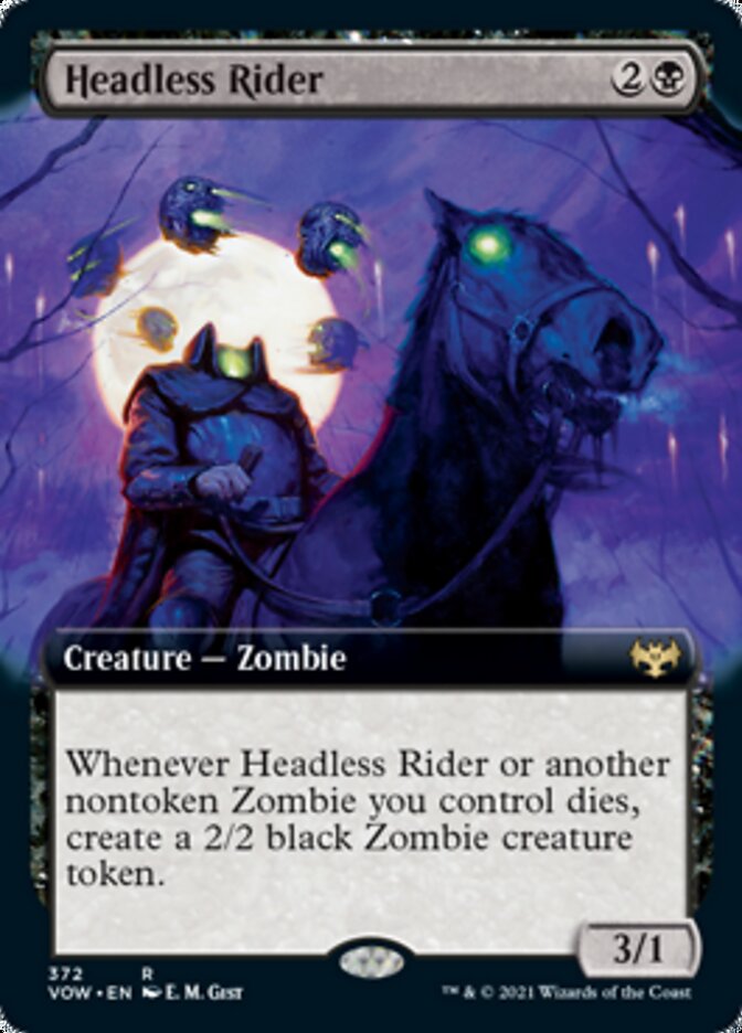 Headless Rider (Extended Art) [Innistrad: Crimson Vow] | Total Play