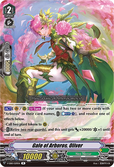 Gale of Arboros, Oliver (V-EB10/029EN) [The Mysterious Fortune] | Total Play