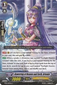 Bowstring of Heaven and Earth, Artemis (BT10/067EN) [Triumphant Return of the King of Knights] | Total Play