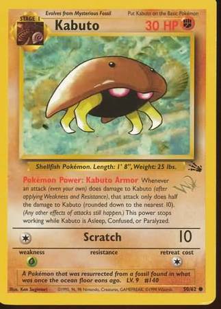 Kabuto (50/62) (W Stamped Promo) [Fossil Unlimited] | Total Play