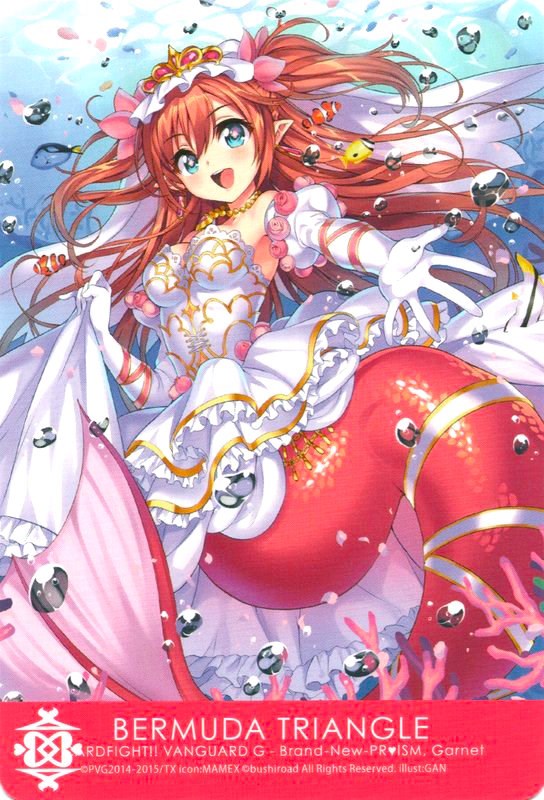 Bermuda Triangle - Brand-New-PRISM, Garnet (G-CB03/C09EN) [Clan Cards] | Total Play