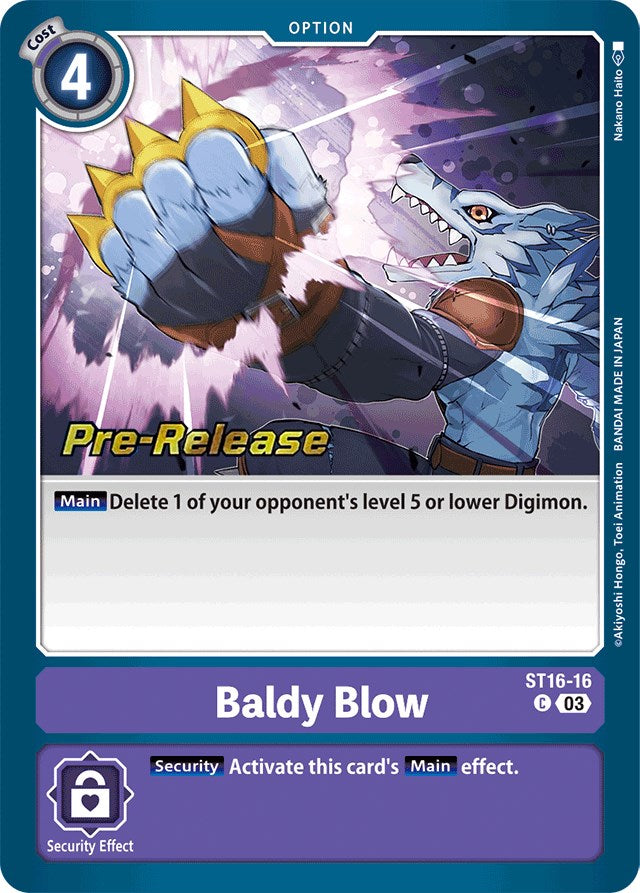 Baldy Blow [ST16-16] [Starter Deck: Wolf of Friendship Pre-Release Cards] | Total Play