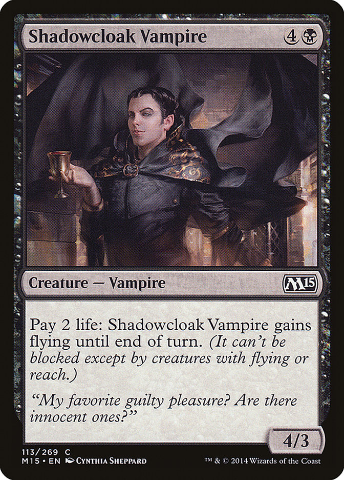 Shadowcloak Vampire [Magic 2015] | Total Play