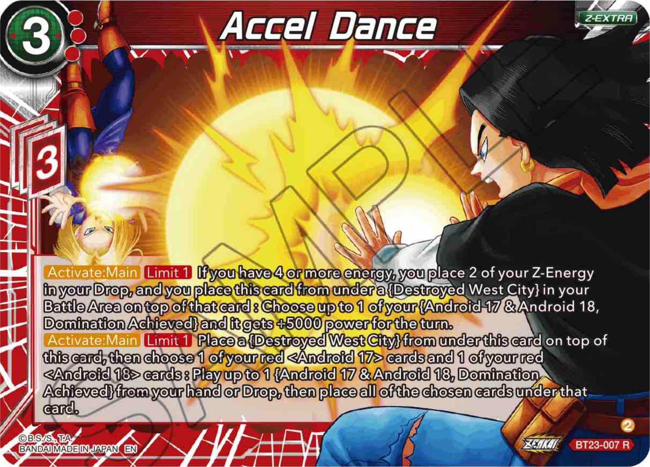 Accel Dance (BT23-007) [Perfect Combination] | Total Play